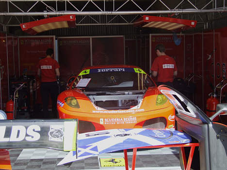 Escosse's Ferrari.
(Foto: Claude Foubert / Endurance-Info.com)
